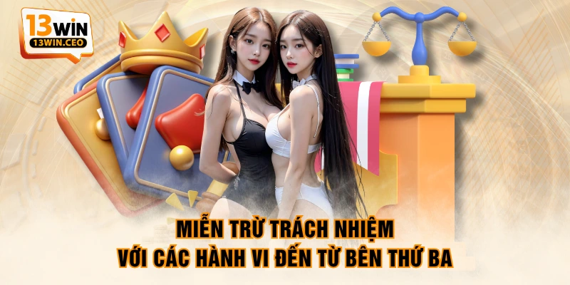 Miễn trừ trách nhiệm với các hành vi đến từ bên thứ ba